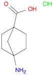 Bicyclo[2.2.1]heptane-1-carboxylic acid, 4-amino-, hydrochloride (1:1)