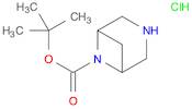 3,6-Diazabicyclo[3.1.1]heptane-6-carboxylic acid, 1,1-dimethylethyl ester, hydrochloride (1:1)