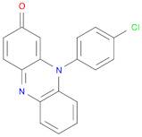 2(10H)-Phenazinone, 10-(4-chlorophenyl)-