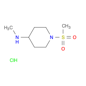 4-Piperidinamine, N-methyl-1-(methylsulfonyl)-, hydrochloride (1:1)