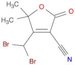 3-Furancarbonitrile, 4-(dibromomethyl)-2,5-dihydro-5,5-dimethyl-2-oxo-