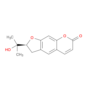 7H-Furo[3,2-g][1]benzopyran-7-one, 2,3-dihydro-2-(1-hydroxy-1-methylethyl)-, (2S)-