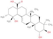 Urs-12-en-28-oic acid, 2,3,19-trihydroxy-, (2α,3β)-