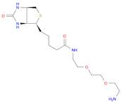 1H-Thieno[3,4-d]imidazole-4-pentanamide, N-[2-[2-(2-aminoethoxy)ethoxy]ethyl]hexahydro-2-oxo-, (3a…