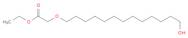 Acetic acid, 2-[(13-hydroxytridecyl)oxy]-, ethyl ester