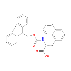 1-Naphthalenepropanoic acid, α-[[(9H-fluoren-9-ylmethoxy)carbonyl]amino]-, (αR)-