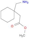 Cyclohexaneacetic acid, 1-(aminomethyl)-, methyl ester