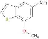 Benzo[b]thiophene, 7-methoxy-5-methyl-