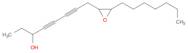 4,6-Octadiyn-3-ol, 8-(3-heptyl-2-oxiranyl)-