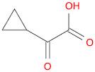 Cyclopropaneacetic acid, α-oxo-