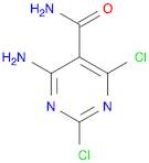 5-Pyrimidinecarboxamide, 4-amino-2,6-dichloro-