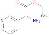 3-Pyridineacetic acid, α-amino-, ethyl ester