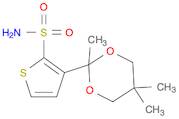 2-Thiophenesulfonamide, 3-(2,5,5-trimethyl-1,3-dioxan-2-yl)-