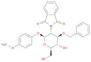 β-D-Glucopyranoside, 4-methoxyphenyl 2-deoxy-2-(1,3-dihydro-1,3-dioxo-2H-isoindol-2-yl)-3-O-(phe...