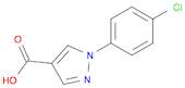 1H-Pyrazole-4-carboxylic acid, 1-(4-chlorophenyl)-