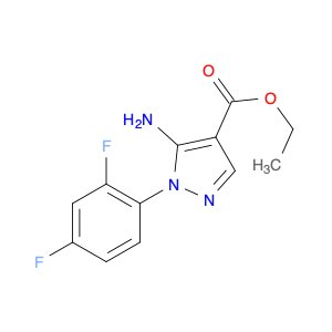 Ethyl 5-amino-1-(2,4-difluorophenyl)-1H-pyrazole-4-carboxylate
