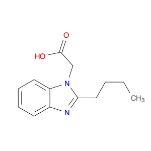 1H-Benzimidazole-1-acetic acid, 2-butyl-