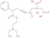 2-DIETHYLAMINOETHYL 2-PHENYLBUTYRATE CITRATE SALT