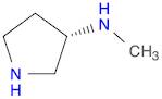 3-Pyrrolidinamine, N-methyl-, (3S)-