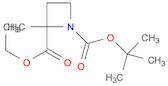 1,2-Azetidinedicarboxylic acid, 2-methyl-, 1-(1,1-dimethylethyl) 2-ethyl ester