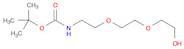 Carbamic acid, N-[2-[2-(2-hydroxyethoxy)ethoxy]ethyl]-, 1,1-dimethylethyl ester