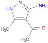 Ethanone, 1-(3-amino-5-methyl-1H-pyrazol-4-yl)-