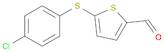 2-Thiophenecarboxaldehyde, 5-[(4-chlorophenyl)thio]-