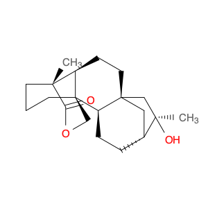 Kauran-18-oic acid, 16,20-dihydroxy-, δ-lactone, (4α)-