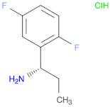 Benzenemethanamine, α-ethyl-2,5-difluoro-, hydrochloride (1:1), (αS)-