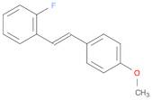 Benzene, 1-fluoro-2-[(1E)-2-(4-methoxyphenyl)ethenyl]-