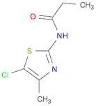 Propanamide, N-(5-chloro-4-methyl-2-thiazolyl)-