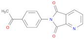 5H-Pyrrolo[3,4-b]pyridine-5,7(6H)-dione, 6-(4-acetylphenyl)-