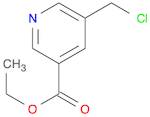 3-Pyridinecarboxylic acid, 5-(chloromethyl)-, ethyl ester