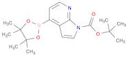 1H-Pyrrolo[2,3-b]pyridine-1-carboxylic acid, 4-(4,4,5,5-tetramethyl-1,3,2-dioxaborolan-2-yl)-, 1,1…