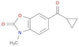 2(3H)-Benzoxazolone, 6-(cyclopropylcarbonyl)-3-methyl-