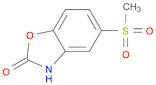 2(3H)-Benzoxazolone, 5-(methylsulfonyl)-