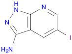 1H-Pyrazolo[3,4-b]pyridin-3-amine, 5-iodo-