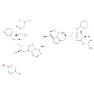 L-Alanine, N-[(S)-[[(1R)-2-(6-amino-9H-purin-9-yl)-1-methylethoxy]methyl]phenoxyphosphinyl]-, 1-me…