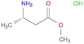 Butanoic acid, 3-amino-, methyl ester, hydrochloride (1:1), (3S)-