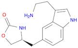 2-Oxazolidinone, 4-[[3-(2-aminoethyl)-1H-indol-5-yl]methyl]-, (4S)-