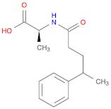 L-Alanine, N-(1-oxo-4-phenylpentyl)-