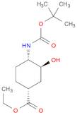 Cyclohexanecarboxylic acid, 4-[[(1,1-dimethylethoxy)carbonyl]amino]-3-hydroxy-, ethyl ester, (1R,3…