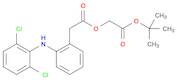 Benzeneacetic acid, 2-[(2,6-dichlorophenyl)amino]-, 2-(1,1-dimethylethoxy)-2-oxoethyl ester