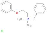 Benzenemethanaminium, N,N-dimethyl-N-(2-phenoxyethyl)-, chloride (1:1)