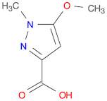 1H-Pyrazole-3-carboxylic acid, 5-methoxy-1-methyl-