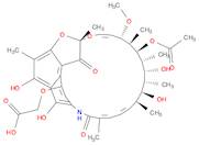 Rifamycin, 4-O-(carboxymethyl)-