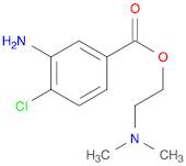 Benzoic acid, 3-amino-4-chloro-, 2-(dimethylamino)ethyl ester