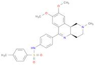 Benzenesulfonamide, N-[4-[(4aR,10bS)-1,2,3,4,4a,10b-hexahydro-8,9-dimethoxy-2-methylbenzo[c][1,6]n…