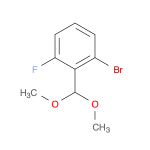 Benzene, 1-bromo-2-(dimethoxymethyl)-3-fluoro-