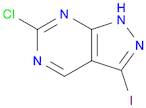 1H-Pyrazolo[3,4-d]pyrimidine, 6-chloro-3-iodo-